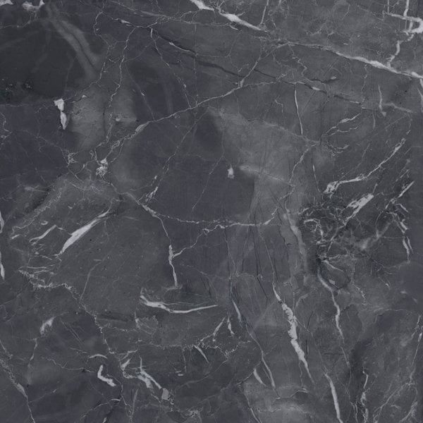 EGE SERAMİK 60X60 BLACK MARBLE SİYAH TAM PARLAK REKTIFIYELI - 600X600BMR93PAR