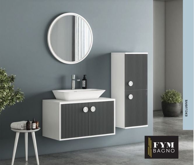 FYM DURU BANYO DOLAP TAKIMI 85 CM